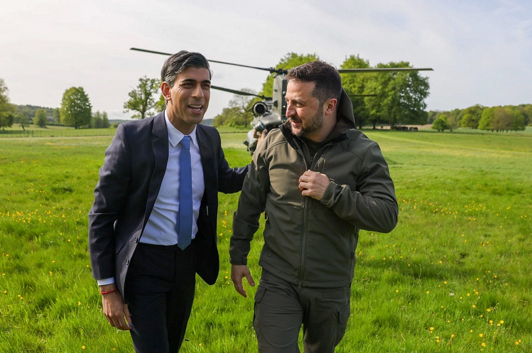 Zelensky y Sunak